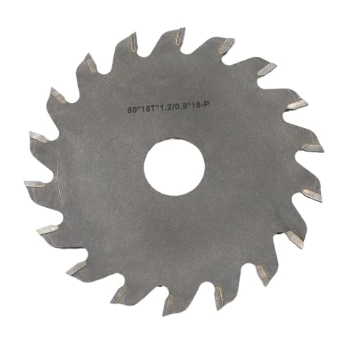63mm 80mm Kreissäge Klinge Holzbearbeitung Tisch Sah Holz Kunststoff Aluminium Platte Schneiden(80mm HSS Blade) von DCJJLWIG
