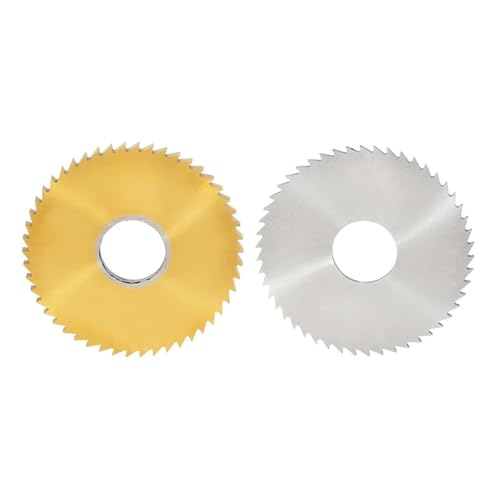 HSS-Kreissäge 0,2 mm – 4,0 mm Schlitzschneider Sägeblatt Fräsen Schlitzbearbeitung Schlitzen Stahl Durchmesser 40 – 100 mm(White,D40XD13_0.2MM) von DCJJLWIG