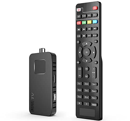DCOLOR DVB-T2 Digitaler terrestrischer Decoder 2025, Mini HDMI TV-Stick versteckt hinter dem TV, DVB-T2 HDMI TV Stick, HD 1080P H265 HEVC Main 10 Bit, Unterstützung USB WiFi/PVR DCOLOR DVB-T2 Digitaler terrestrischer Decoder 2025, Mini HDMI TV-Stick versteckt hinter dem TV, DVB-T2 HDMI TV Stick, HD 1080P H265 HEVC Main 10 Bit, Unterstützung USB WiFi/PVR von DCOLOR
