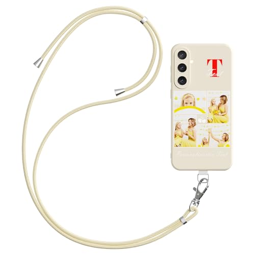 DCPPCY Handykette Personalisierte Handyhülle für Samsung Galaxy S21 Ultra 5G, Selbst Gestalten Hülle mit Handyband Kette, TPU Custom handyhülle mit Foto Bild Text, Hülle mit Eigenem Foto (Mehrfarbig) DCPPCY Handykette Personalisierte Handyhülle für Samsung Galaxy S21 Ultra 5G, Selbst Gestalten Hülle mit Handyband Kette, TPU Custom handyhülle mit Foto Bild Text, Hülle mit Eigenem Foto (Mehrfarbig) von DCPPCY