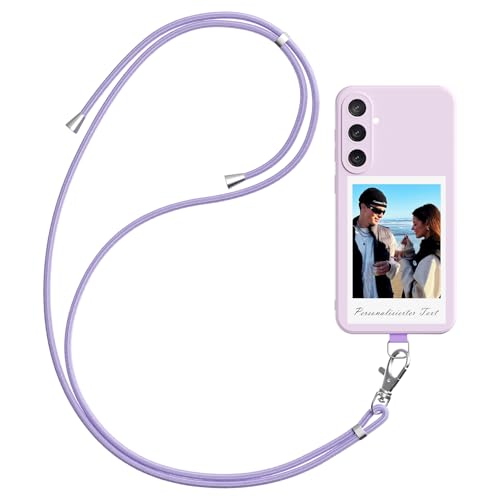 DCPPCY Handykette Personalisierte Handyhülle für Samsung Galaxy S22 Ultra 5G, Selbst Gestalten Hülle mit Handyband Kette, TPU Custom handyhülle mit Foto Bild Text, Hülle mit Eigenem Foto (Mehrfarbig) DCPPCY Handykette Personalisierte Handyhülle für Samsung Galaxy S22 Ultra 5G, Selbst Gestalten Hülle mit Handyband Kette, TPU Custom handyhülle mit Foto Bild Text, Hülle mit Eigenem Foto (Mehrfarbig) von DCPPCY