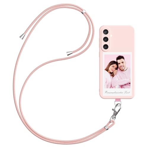 DCPPCY Handykette Personalisierte Handyhülle für Samsung Galaxy S23 Ultra 5G, Selbst Gestalten Hülle mit Handyband Kette, TPU Custom handyhülle mit Foto Bild Text, Hülle mit Eigenem Foto (Mehrfarbig) DCPPCY Handykette Personalisierte Handyhülle für Samsung Galaxy S23 Ultra 5G, Selbst Gestalten Hülle mit Handyband Kette, TPU Custom handyhülle mit Foto Bild Text, Hülle mit Eigenem Foto (Mehrfarbig) von DCPPCY