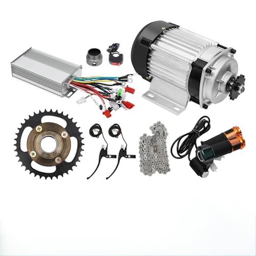 Bürstenloser Motorbausatz 750W 48V Elektrofahrrad Dreirad Umbausatz mit Elektrostart, Elektro-Dreirad-Umbausatz Max 22 km/h Bürstenloser Motorbausatz 750W 48V Elektrofahrrad Dreirad Umbausatz mit Elektrostart, Elektro-Dreirad-Umbausatz Max 22 km/h von DCSYOG