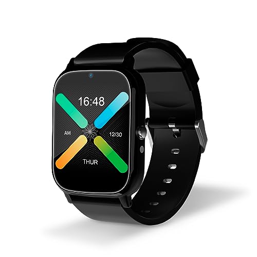DCU TECNOLOGIC – Senioren-Smartwatch mit GPS und 4G-Videoanrufen – Smartwatch mit 1,69 Zoll IPS-Voll-Touchscreen – IPX6 Wasserdicht – Ideal für Senioren – Grau Farbe von DCU TECNOLOGIC
