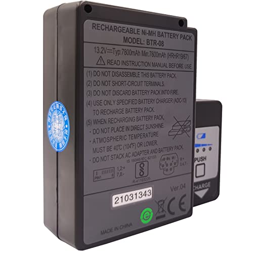 DCYNXC 13,2 V 7800 mAh BTR-08 Akku Pack mit Ladegerät für BTR 08 Fujikura Fusion Splicer FSM-60S 18S 60R DCYNXC 13,2 V 7800 mAh BTR-08 Akku Pack mit Ladegerät für BTR 08 Fujikura Fusion Splicer FSM-60S 18S 60R von DCYNXC