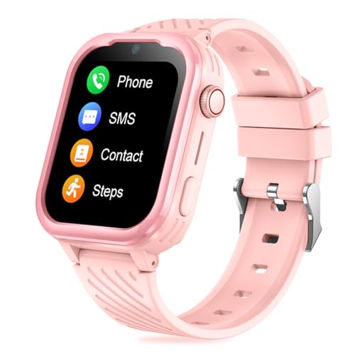 DDIOYIUR 4G Smartwatch Kinder mit GPS und Telefon, Smart Watch Kinder mit WiFi, Videoanruf, 2 Kamera, SOS, Schulmodus, Kinder Smartwatch für Jungen und Mädchen 4–16 Jahren. von DDIOYIUR