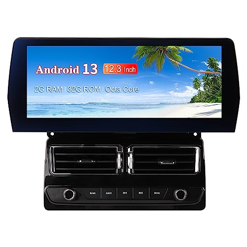 DDKUS Autoradio für BMW E46 Rover 75 MG ZT, Android 13 8 Core Car Stereo Android Navigation Multimedia Player, 12.3" Touchscreen Unterstützung CarPlay Android Auto WiFi DVR OBD TPMS DAB von DDKUS