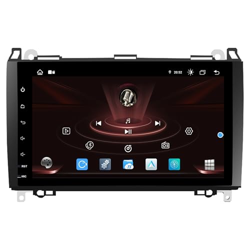 DDKUS Autoradio für Mercedes Benz W169 B200 W245 W639 Vito Viano W906 Sprinter, 9 Zoll 8 Core Android 13 Touchscreen, Unterstützt CarPlay/Android Auto+Bluetooth WiFi (4G+64G) von DDKUS