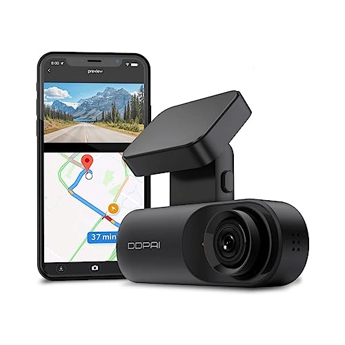 DDPAI Dash Cam Mola N3 GPS Front-Dashcam 1600p, 2K Dashcam Recorder Frontauto Unfall Armaturenbrett Kamera für Auto | Infrarot-Nachtsicht | GPS-Logging | 24-Stunden-Parkmodus | App WLAN | 128 GB max von oneday