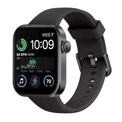 DDXCAW Smartwatch Damen Herren, 1,85" Smart Watch mit Telefonfunktion/Message Reminder, 140+ Sportmodi Impermeabile Fitnessuhrmit Herzfrequenz/Schlafmonitor Schrittzähler von DDXCAW