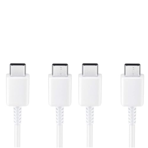 Schnellladekabel kompatible für Samsung Galaxy S24 S23 S22 S21 S20fe S10 S9 S8 A55 A54 A53 5g A52 A51 A50 A34 A33 A13 A12, USB-Kabel, Ladekabel USB Type C Ultra Fast Cable von DE-Electronics