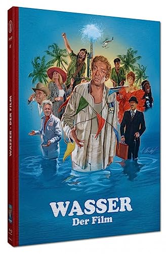 Wasser - Der Film - Mediabook ( Insel der Ausgeflippten / Water - The Movie ) - limitiert auf 222 Stk. Blu-Ray Cover A von DE-JC