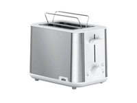 Braun HT 1510 8 2 Scheibe(n) 900 W Edelstahl, Weiß von DE'LONGHI DEUTSCHLAND GMBH
