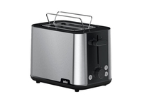 Braun HT 1510 8 2 Scheibe(n) 900 W Schwarz, Edelstahl von DE'LONGHI DEUTSCHLAND GMBH