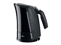 Braun WK 500 Wasserkocher 1,6 l 3000 W Schwarz von DE'LONGHI DEUTSCHLAND GMBH