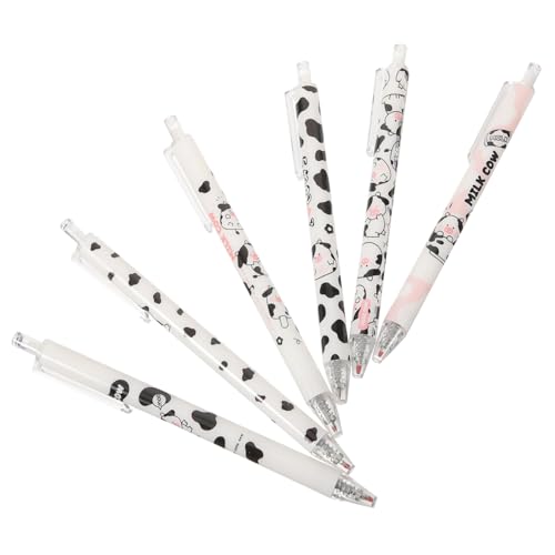 DEARMAMY 1 Satz Gelstift Drücken Gel Pen Set Gel Pens Set Gelstift-set Schreibwerkzeug Mehrzweck-schreibstifte Stifte Für Büroschilder Signaturstifte Plastik 6 Stück von DEARMAMY