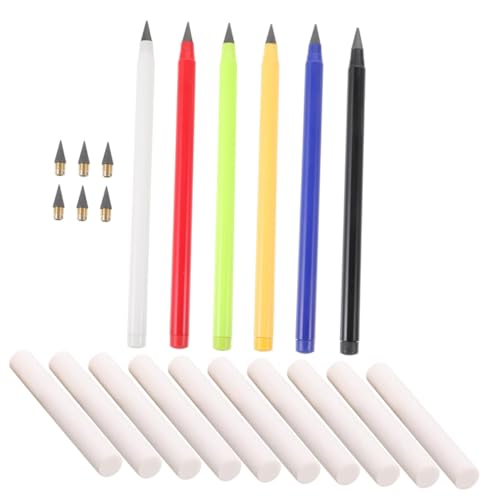 DEARMAMY 1Satz Bleistift Tragbarer Tintenloser Bleistift mit Radiergummi Austauschbare Graphitmine Ersatzminen und Radiergummis für Skizzieren und Schreiben DEARMAMY 1Satz Bleistift Tragbarer Tintenloser Bleistift mit Radiergummi Austauschbare Graphitmine Ersatzminen und Radiergummis für Skizzieren und Schreiben von DEARMAMY