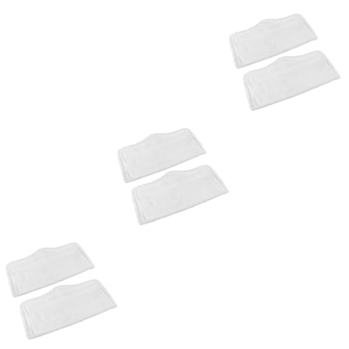 DEARMAMY 3 Sätze Wischbezug Dampfmop Ersatz Wischpads Tauschen Nass Wohnung Dampfreiniger-pads Stil Großer Flacher Mopp Reinigungsmop Tuch Faserstoff Weiß 2 Stücke * 3 DEARMAMY 3 Sätze Wischbezug Dampfmop Ersatz Wischpads Tauschen Nass Wohnung Dampfreiniger-pads Stil Großer Flacher Mopp Reinigungsmop Tuch Faserstoff Weiß 2 Stücke * 3 von DEARMAMY