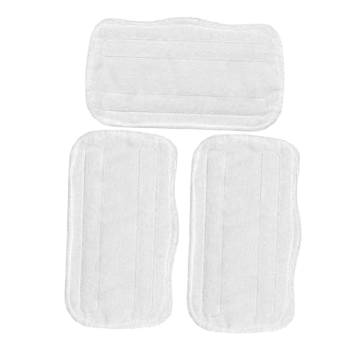 DEARMAMY 3 Stück Wischbezug Wischpads Staubwedel Nachfüllen Dampfmop Staubwedel Nachfüllt Staubmop Shark Dampf- Und Scheuerpads Mop -ersatzpolster Hai-dampfreiniger Ballaststoff Weiß DEARMAMY 3 Stück Wischbezug Wischpads Staubwedel Nachfüllen Dampfmop Staubwedel Nachfüllt Staubmop Shark Dampf- Und Scheuerpads Mop -ersatzpolster Hai-dampfreiniger Ballaststoff Weiß von DEARMAMY