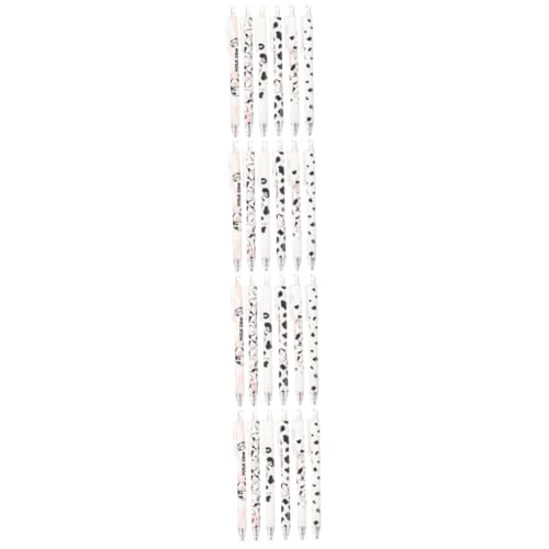 DEARMAMY 4 Sätze Gelstift Drücken Gel Pen Set Gel Pens Set Kuhmuster Stifte Schreibwaren Set Schreibwaren-set Studenten-gel-tintenstifte Schreibstifte Plastik 6 Stück * 4 von DEARMAMY