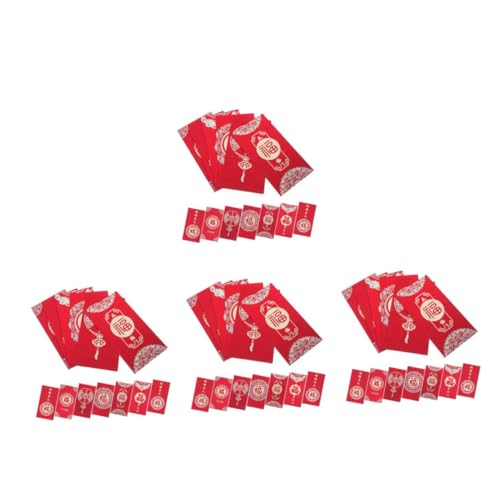 DEARMAMY 4 Sätze Glücksroter Umschlag Sternzeichen Rotes Paket Rote Glückspakete Umschlag Zum Mondneujahr Heiraten Mondneujahrskarte Geldtasche Papier 24 Stück * 4 DEARMAMY 4 Sätze Glücksroter Umschlag Sternzeichen Rotes Paket Rote Glückspakete Umschlag Zum Mondneujahr Heiraten Mondneujahrskarte Geldtasche Papier 24 Stück * 4 von DEARMAMY