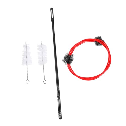 DEARMAMY 4 Stück kleine Reinigungsbürste Wartung von Musikinstrumenten Bürsten Trompeten-Kornett-Pinsel flexible Bürste Trompetenbürste Cornet Pflegebürste Kunststoff rot DEARMAMY 4 Stück kleine Reinigungsbürste Wartung von Musikinstrumenten Bürsten Trompeten-Kornett-Pinsel flexible Bürste Trompetenbürste Cornet Pflegebürste Kunststoff rot von DEARMAMY