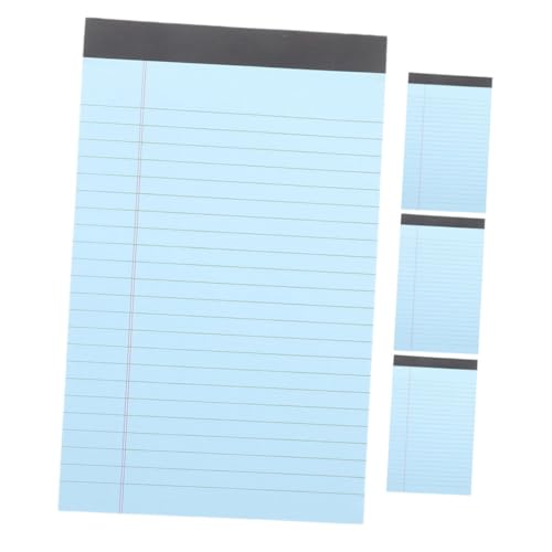 DEARMAMY 4 Teiliges Notizbuch Legal Kleiner Notizblock Mit Memo Einfache Schreibblöcke Gepunktete Notizblöcke Liniert Klebrig Fürs Büro Und Liniert Farbig Bis Herausnehmbar DEARMAMY 4 Teiliges Notizbuch Legal Kleiner Notizblock Mit Memo Einfache Schreibblöcke Gepunktete Notizblöcke Liniert Klebrig Fürs Büro Und Liniert Farbig Bis Herausnehmbar von DEARMAMY