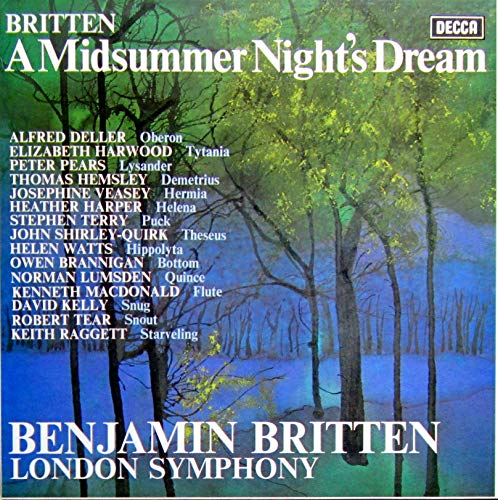 Britten: A Midsummer Night's Dream [Vinyl Schallplatte] [3 LP Box-Set] von DECCA Records