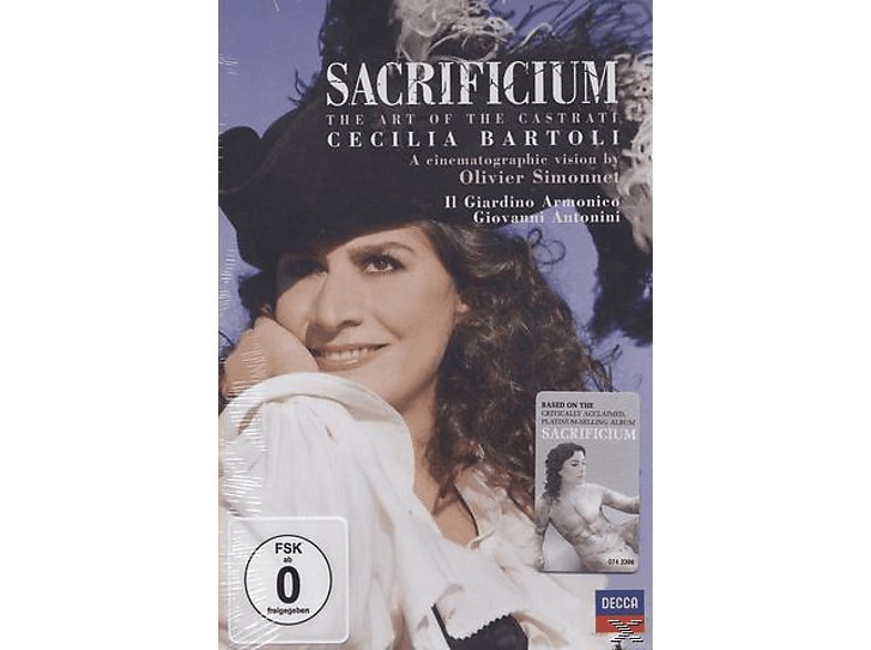 Cecilia Bartoli, Il Giardino Armonico - Sacrificium The Art Of Castrati (DVD) von DECCA