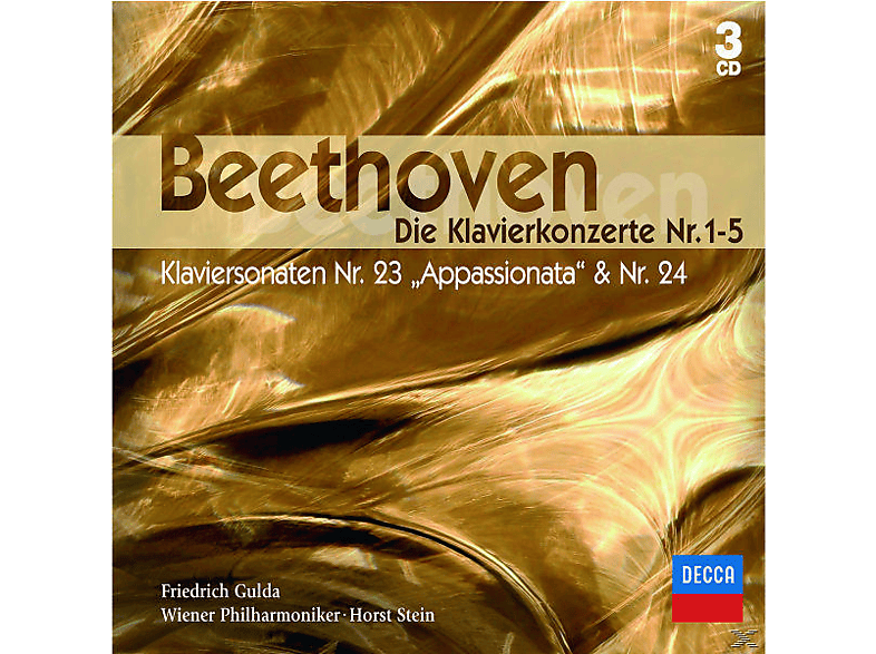 Friedrich Gulda, Gulda,Friedrich/Stein,Horst/WP - Sämtliche Klavierkonzerte 1-5 (Ga) (CD) von DECCA
