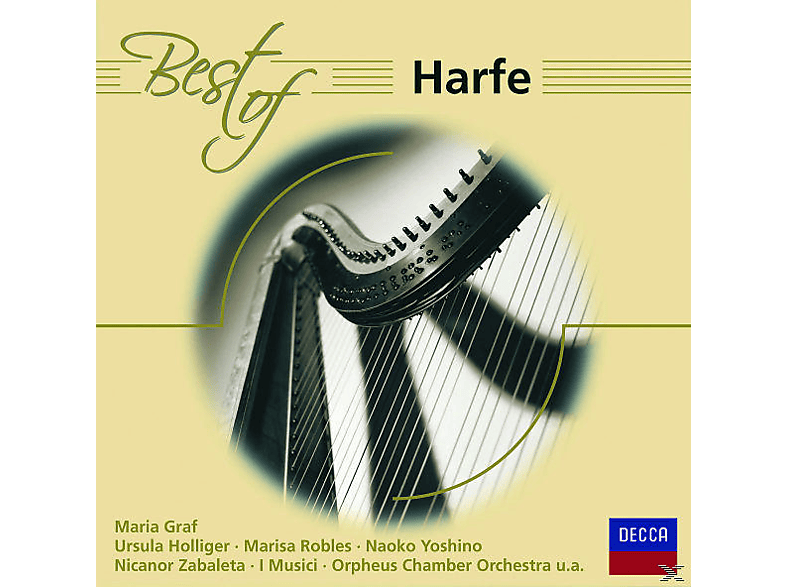 Maria Graf, Graf/Holliger/Zabaleta/+ - BEST OF HARFE (CD) von DECCA