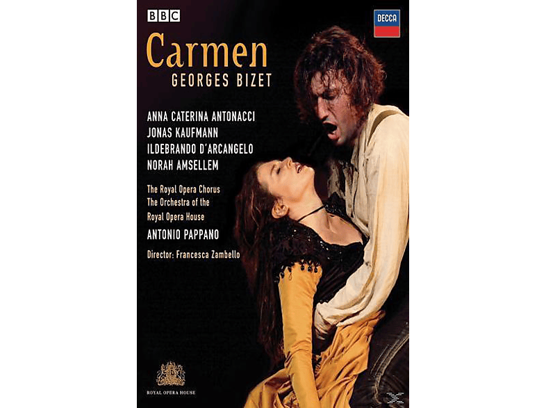 VARIOUS, Roho, J. Kaufmann, A.C. Antonacci, A Pappano, Kaufmann,J./Antonacci,A.C./ROHO/Pappano,A/+ - Carmen (Blu Ray) (Blu-ray) von DECCA