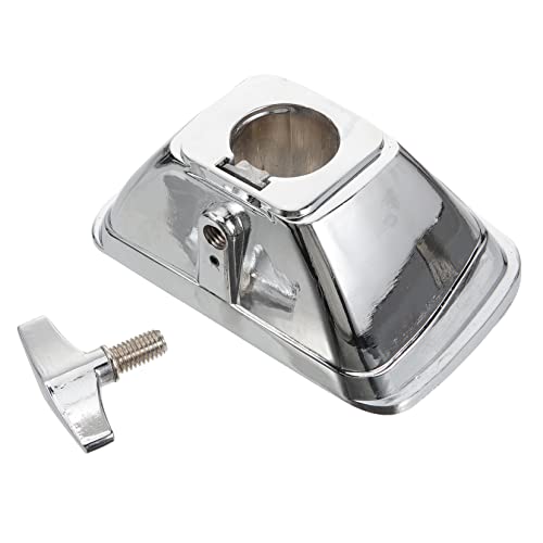 DECHOUS 1 Satz Metallteil trommeln baterien Schlagzeugteile Trommel-Reparaturteile Trommelbeinsockel Stand Zubehör für Unterstützung Trommelboden aus Metall Trommel Metallsockel Silver von DECHOUS