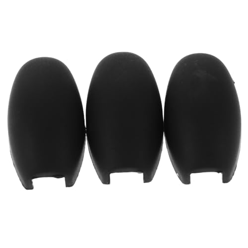 DECHOUS 3 Stücke Saxophon Silikon Tasten Saxophon Daumen Rest Kissen Gummi Kissen Sax Alto Sax Daumen Rest Kissen Sax Daumen Kissen Schwarz von DECHOUS