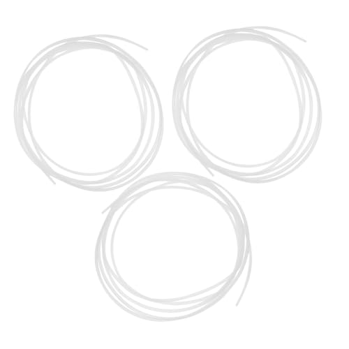DECHOUS 3pcs Ptfe -schlauch Für 3d -drucker Für Industrieverwendung Druckerrohre Ptfe -röhrchen Für 3d -drucker Teildrucker Ersatzzubehör von DECHOUS