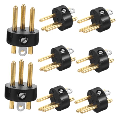 DECHOUS 8 Stück Mikrofonzubehör Instrumentenstecker Mikrofon Stecker Mikrofonkabelstecker Zubehör für Audiogeräte XLR-Stecker männlicher XLR- Adapterstecker Metall DECHOUS 8 Stück Mikrofonzubehör Instrumentenstecker Mikrofon Stecker Mikrofonkabelstecker Zubehör für Audiogeräte XLR-Stecker männlicher XLR- Adapterstecker Metall von DECHOUS
