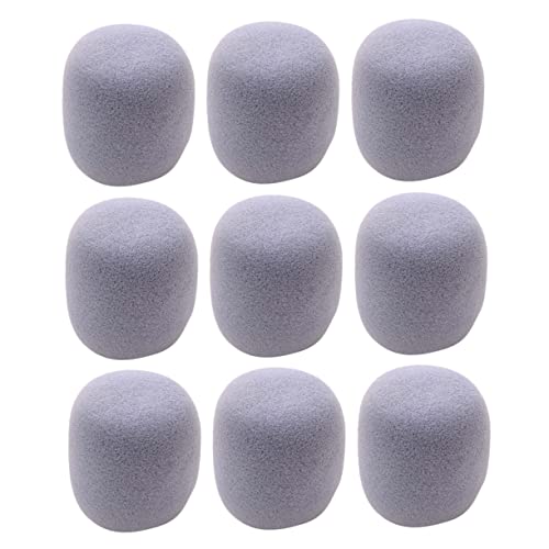 DECHOUS 9 Stück Mikrofonabdeckung Lärm Windschutzscheiben Zubehör Mikrofonmaske Karaoke-mikrofon Schaum Bewachen Winddicht Mikrofonkissen Ktv Liefert Stimmschlauch Abdeckung Eva Light Grey DECHOUS 9 Stück Mikrofonabdeckung Lärm Windschutzscheiben Zubehör Mikrofonmaske Karaoke-mikrofon Schaum Bewachen Winddicht Mikrofonkissen Ktv Liefert Stimmschlauch Abdeckung Eva Light Grey von DECHOUS