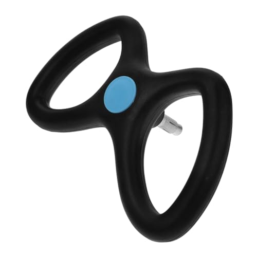 DECHOUS Autolenkrad Drehen Spielzeuglenkrad Universalrad Autoscooter-lenkrad Gaming-Rad Rennrad Simuliertes Fahrlenkrad Sitz Lenkradspiele Lenkung Simulierter Fahrregler Black Plastik von DECHOUS
