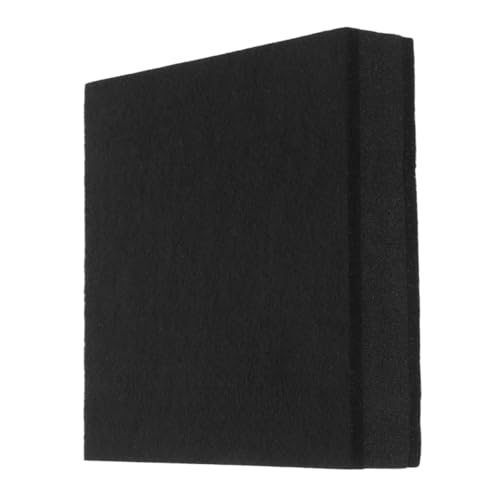 DECHOUS Schalldämmmatte lautsprecher Studiomonitor-Pads Sprecher -Isolation Füße Mikrofon-Isolationsschirm Schallabsorbierende Platte Geräuschreduzierer für Gitarrenpads Gummi Black von DECHOUS