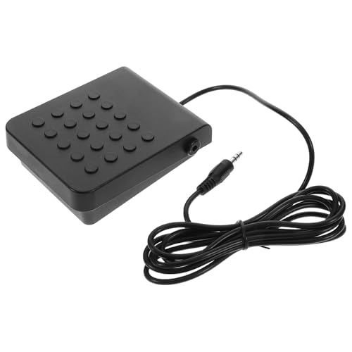 DECHOUS Sustain-pedal Sustain Des Tastaturpedals Klavierpedal Für Tastatur Klavierfußpedal Tastatur Fußpedal Universal Sustain Pedal E-piano-pedal Haltepedal Black Metall DECHOUS Sustain-pedal Sustain Des Tastaturpedals Klavierpedal Für Tastatur Klavierfußpedal Tastatur Fußpedal Universal Sustain Pedal E-piano-pedal Haltepedal Black Metall von DECHOUS