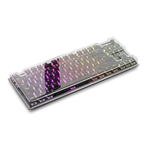 Decksaver Cover für die Roccat Vulcan TKL & TKL Pro Tastaturserie - geräucherte/klare Schutzhülle, hergestellt in Großbritannien - Erstklassige Schutzabdeckung für Profi-Gamer von Decksaver