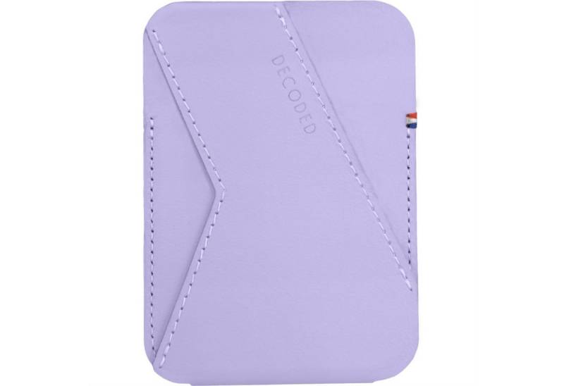 DECODED Decoded Silicone MagSafe Card Stand Sleeve - Dig. Lavender Smartphone-Halterung von DECODED