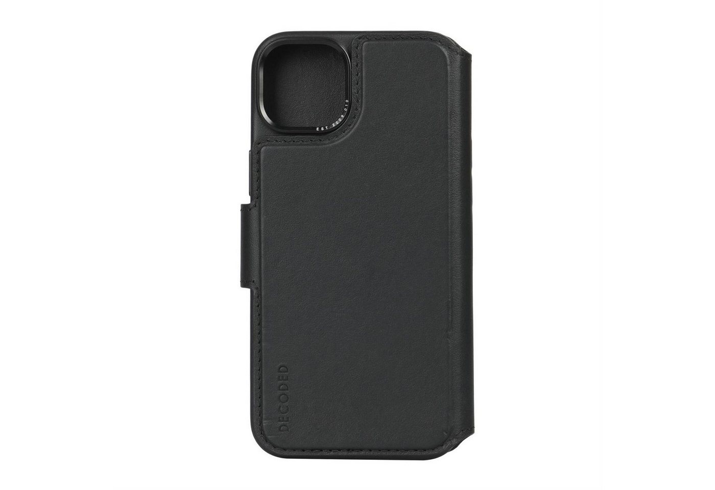 DECODED Handyhülle Decoded Leather Detachable Wallet für iPhone 15 - Black von DECODED