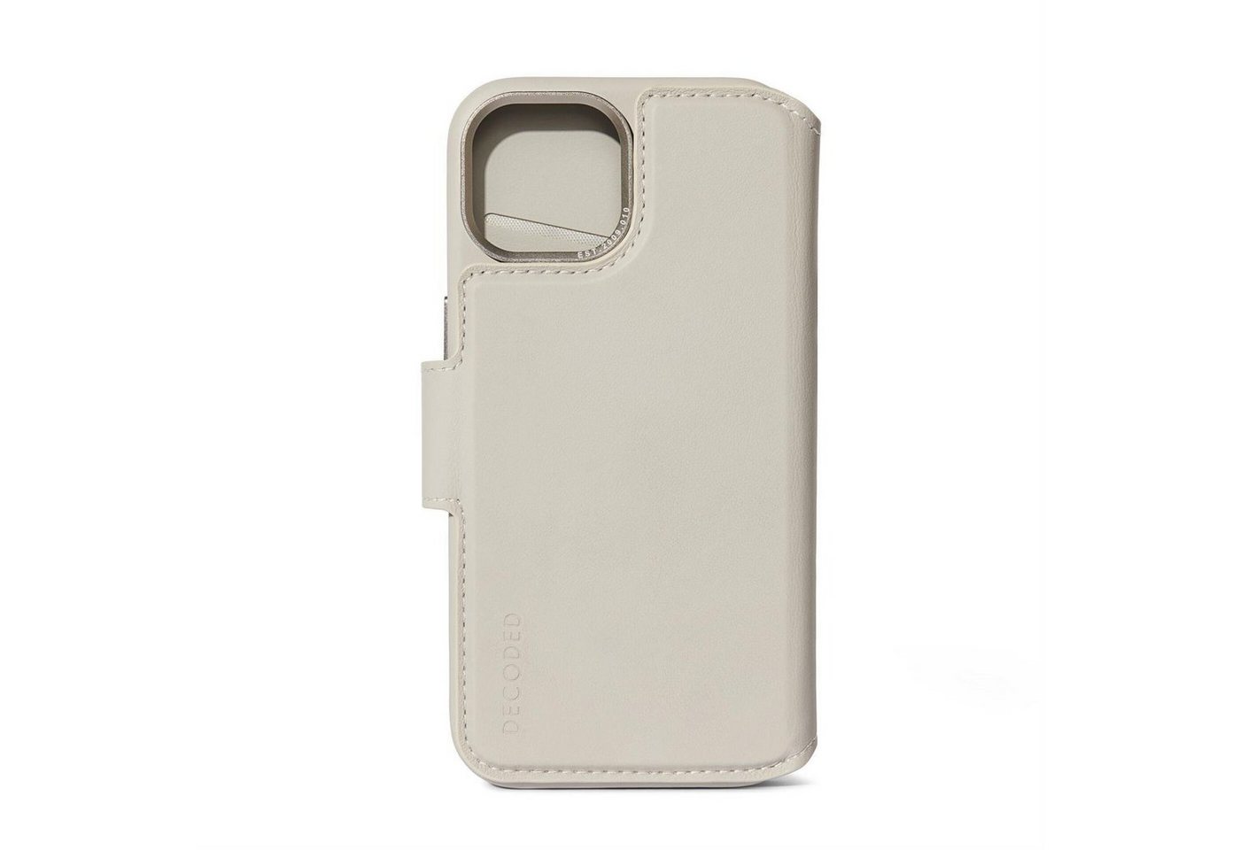 DECODED Handyhülle Decoded Leather Detachable Wallet für iPhone 15 Plus - Clay von DECODED