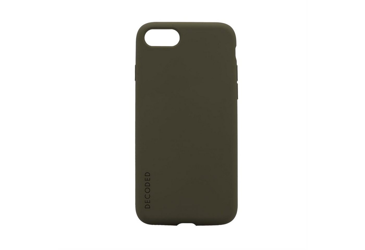 DECODED Handyhülle Decoded Slicone Backcover für iPhone SE3/SE2/8/7/6s/6 - Olive von DECODED