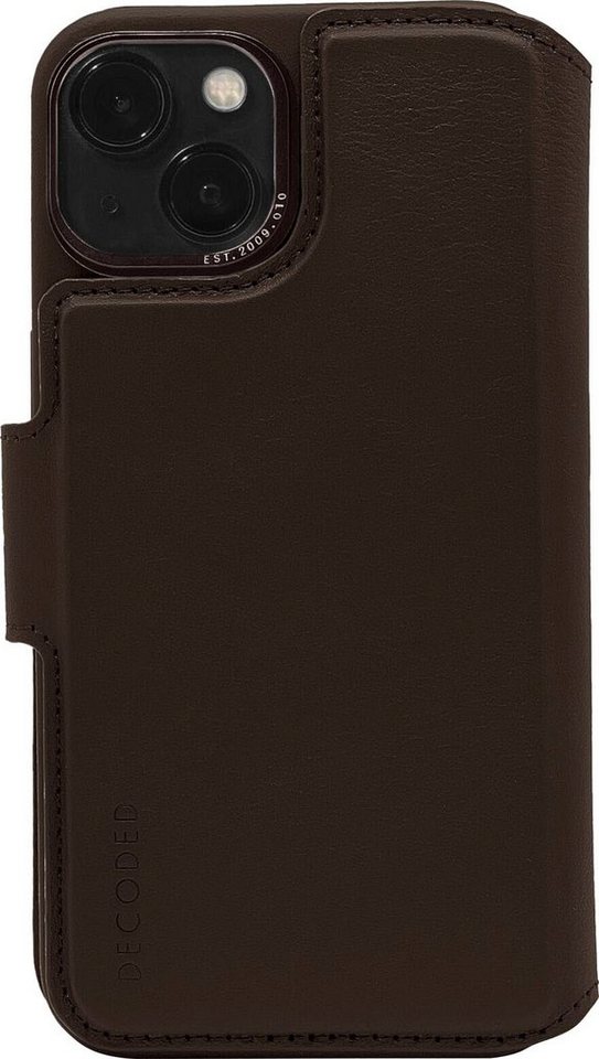 DECODED Smartphone-Hülle Leather MagSafe Modu Wallet iP 13/14 15,5 cm (6,1 Zoll) von DECODED