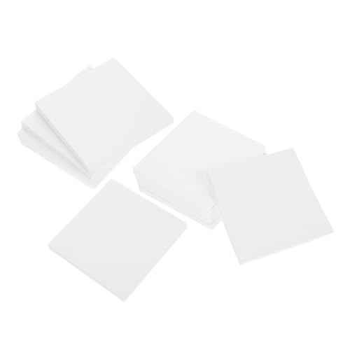 DECOMELODY 10 -Notizbuch Notizblock weiß College-Schulbedarf ästhetisches Briefpapier leeres Blatt einkaufsliste notizblöcke Notizen liefert ästhetisches Schreibtischzubehör von DECOMELODY