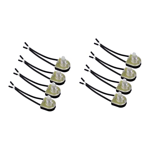 DECOMELODY 2 Sätze Drehschalter Ersatz Wandlampe Drehdimmer Wandleuchte Nützliche Deckenleuchte Leichter Dimmerknauf Teile Von Beleuchtungsgeräten Lampe Drehbar Kupfer 4 Stück * 2 von DECOMELODY