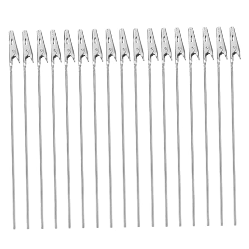 DECOMELODY 50Stücke Memo Alligator Clips Metall Draht Tischnummern Clips für Karten Notizen Robust Langlebig für Gastronomie Büro Praktische Halter für Menüs DECOMELODY 50Stücke Memo Alligator Clips Metall Draht Tischnummern Clips für Karten Notizen Robust Langlebig für Gastronomie Büro Praktische Halter für Menüs von DECOMELODY