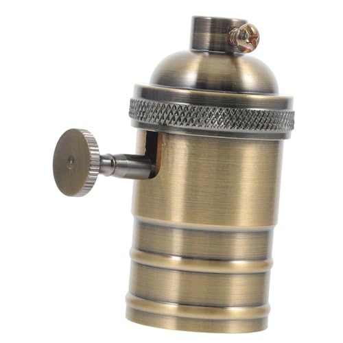 DECOMELODY Lampenfassung Vintage Basis Robuste Deckenlampenhalterung für Glühbirnen Einfache Installation Hitzebeständig für Wohnräume und Wandleuchten DECOMELODY Lampenfassung Vintage Basis Robuste Deckenlampenhalterung für Glühbirnen Einfache Installation Hitzebeständig für Wohnräume und Wandleuchten von DECOMELODY